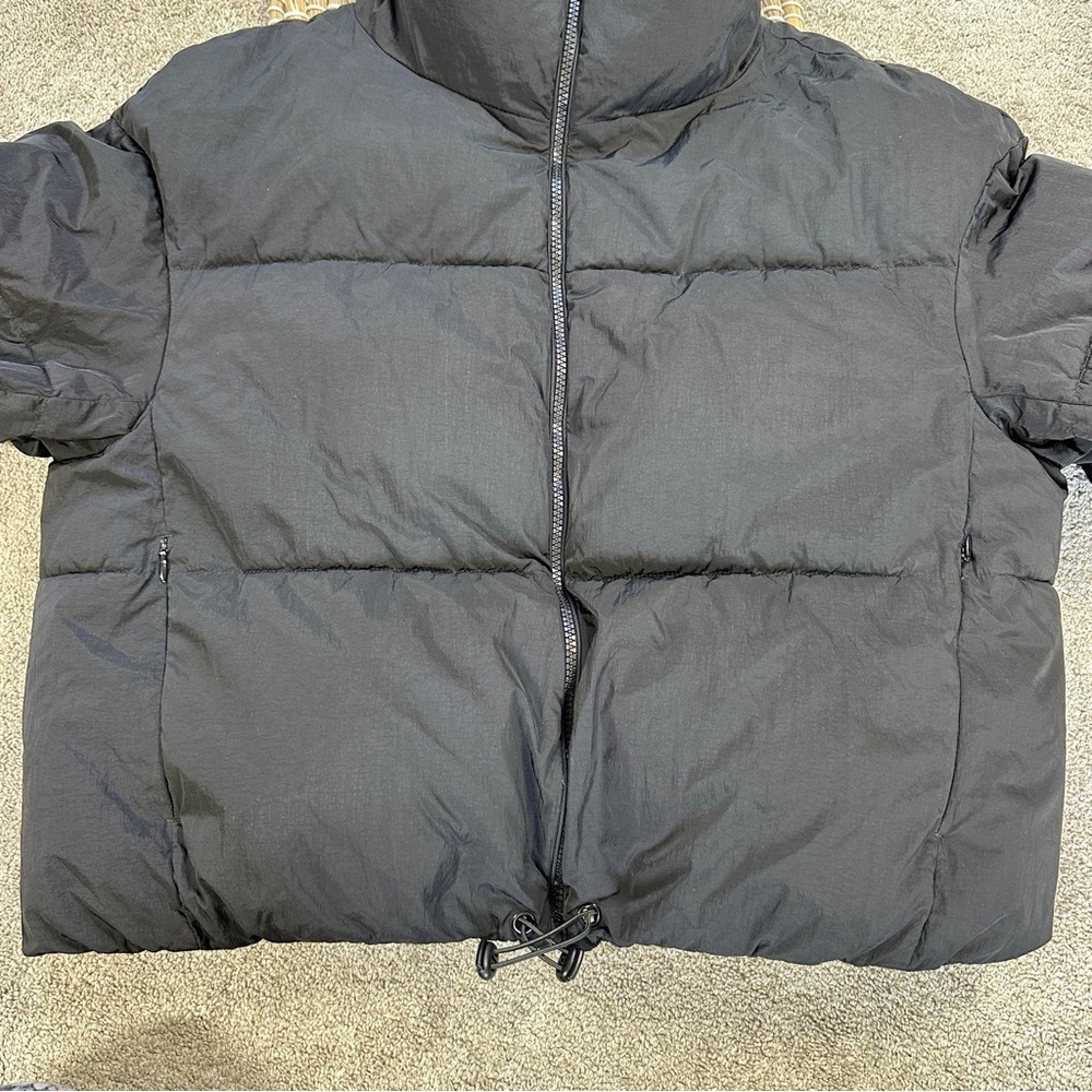 Zara Women’s ComfortTemp Thermal Insulation Puffer Jacket Crop in Black L - Picture 5 of 16